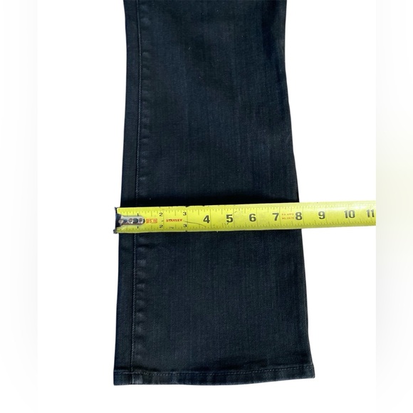 Madewell Women's Black Mid-Rise Kick Out Crop Jeans Size 28 - Picture 10 of 14